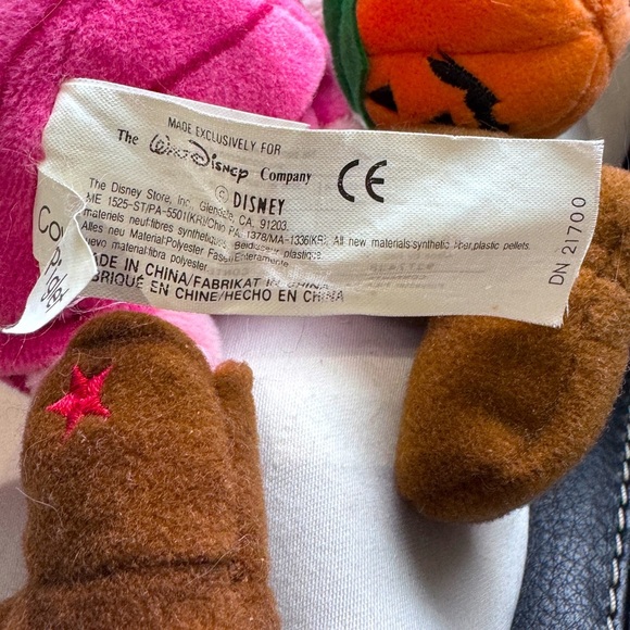 🐷🎃 Vintage Disney Cowboy Piglet Plush – Halloween 2000 Edition (8”) 🤠✨ - Picture 8 of 15
